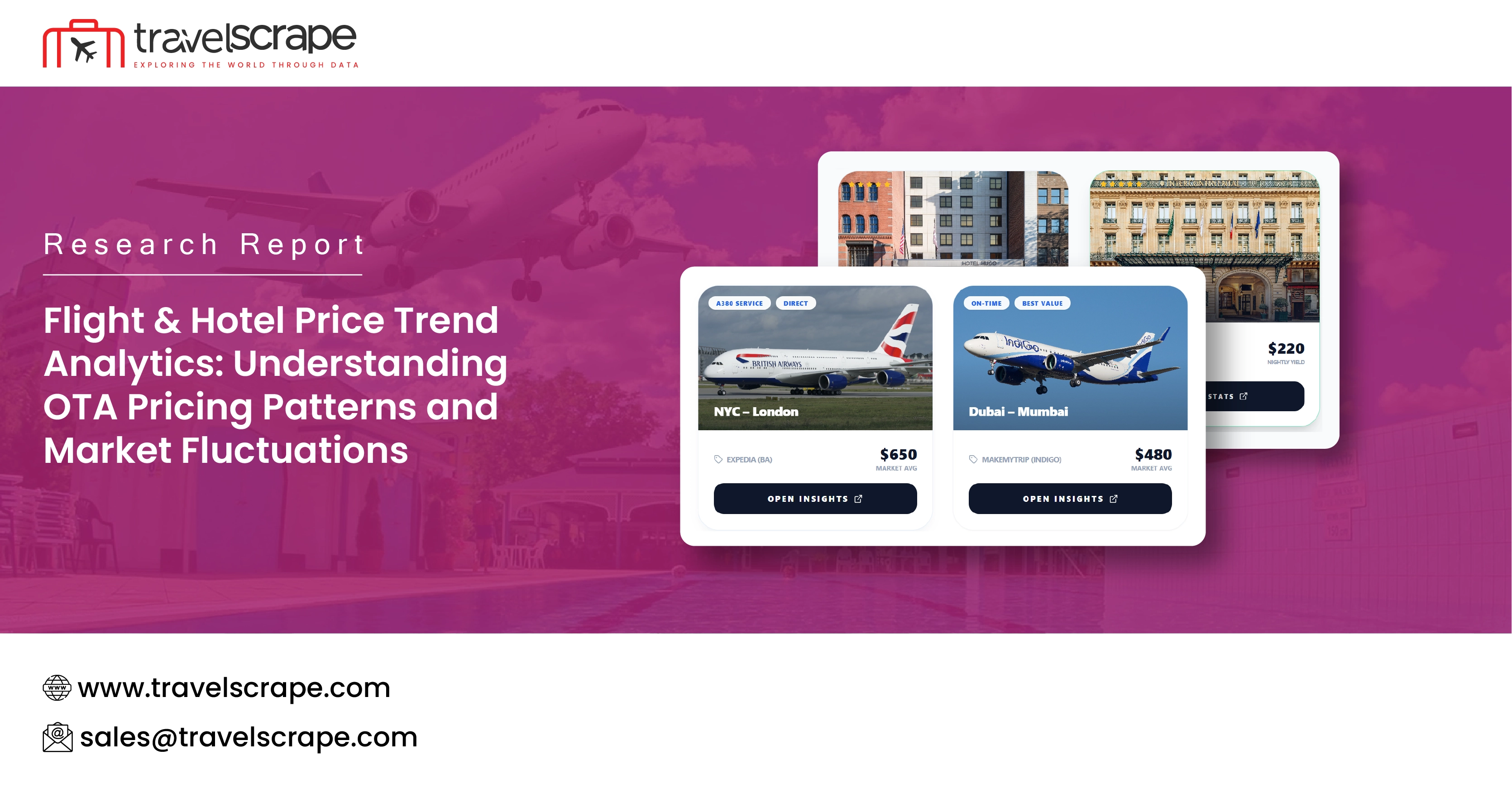 Flight & Hotel Price Trend Analytics